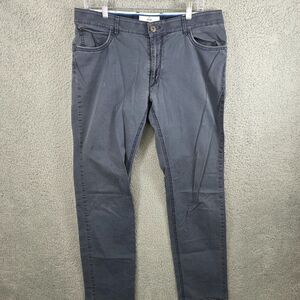 Brax Pants Men's Gray Chuck Modern Fit 5 Pocket Stretch Feel Good Men 34X30